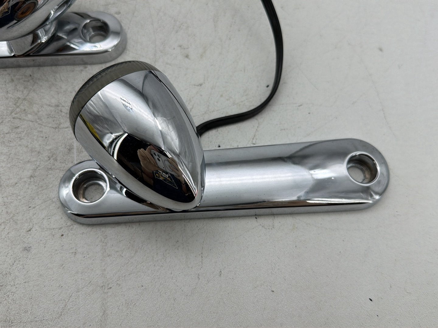 09 Harley Street Glide Touring FLHX OEM Front Left Right Turn Signal Indicators