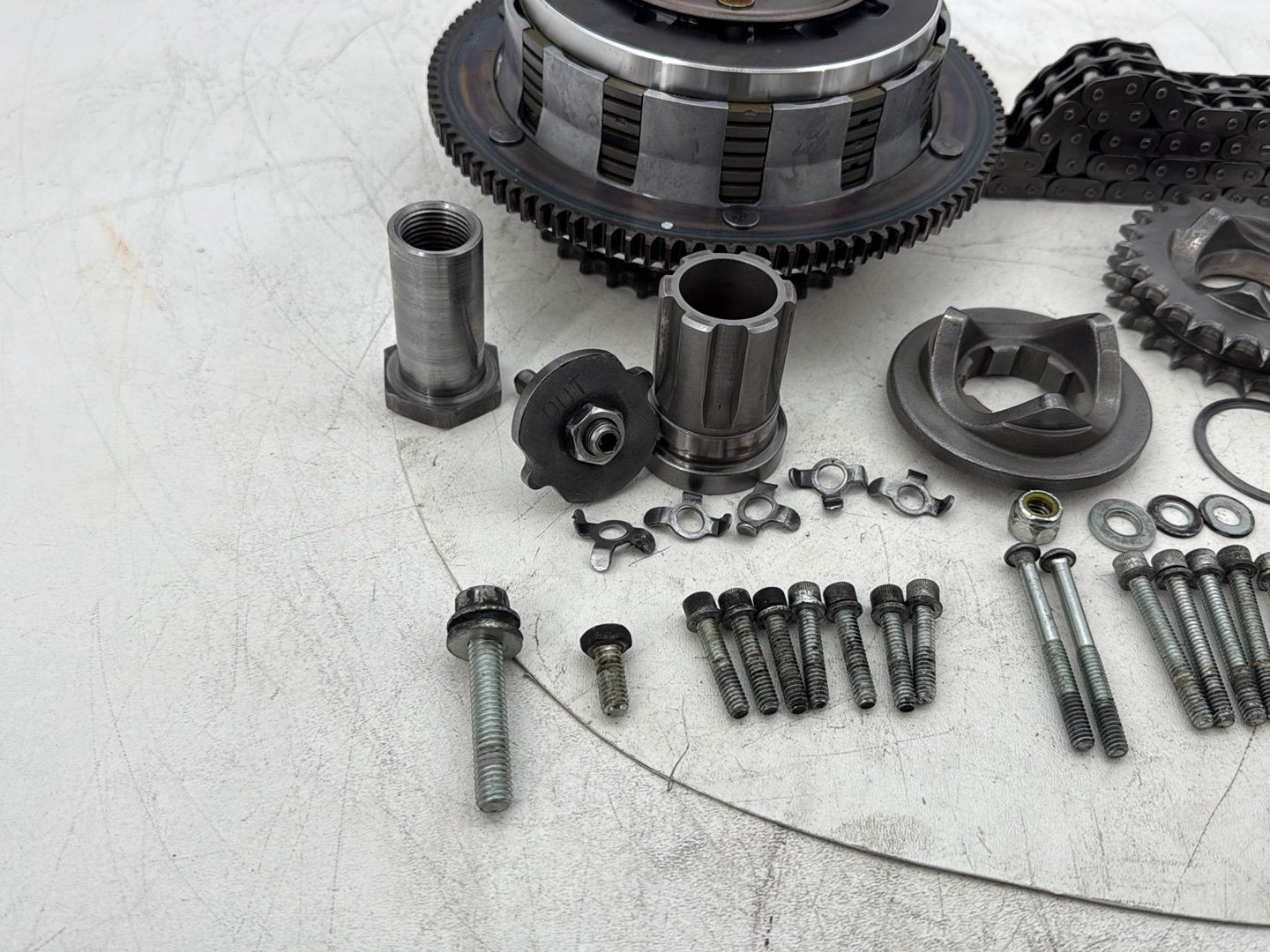 2003 Harley Dyna Wide Glide FXDWG OEM Clutch Basket Chain Tensioner Kit