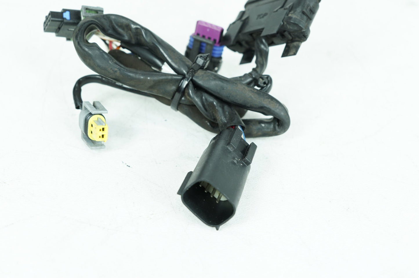 2014 Harley Dyna FXDWG Wide Glide OEM Dash Indicator Lamp Wire Plug In