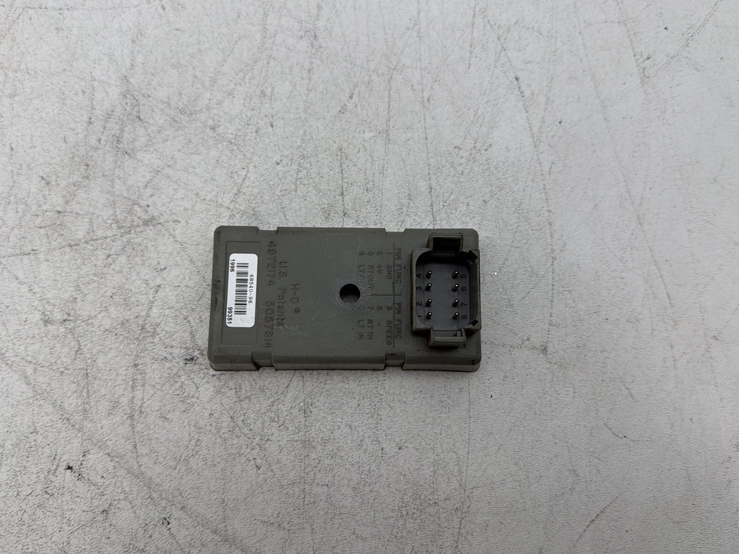 2000 Harley Dyna FXDWG Wide Glide OEM Turn Signal Computer Module TSM