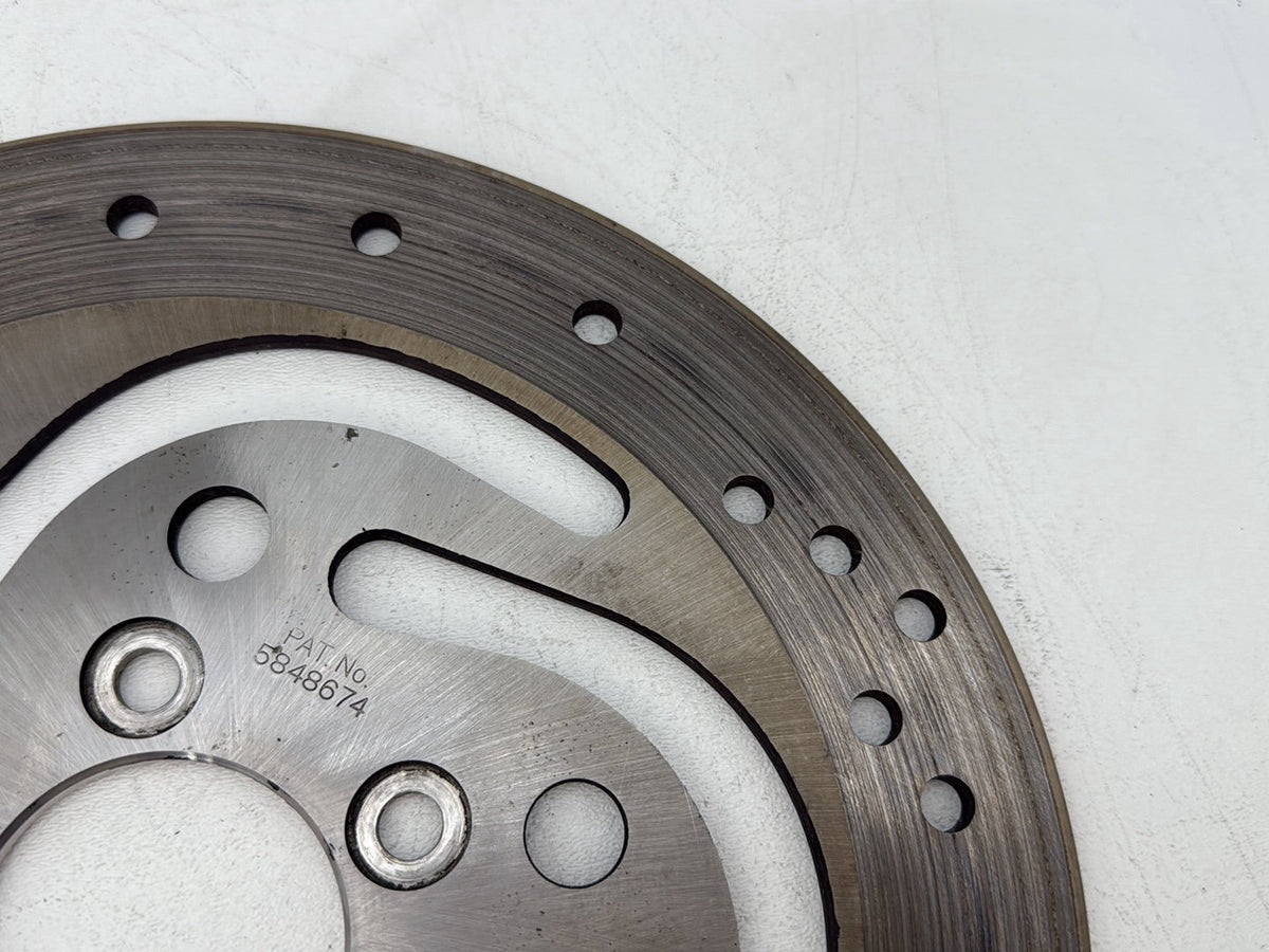 2006 Harley Dyna FXDWGI Wide Glide OEM Rear Brake 1 Rotor Disc 5848674