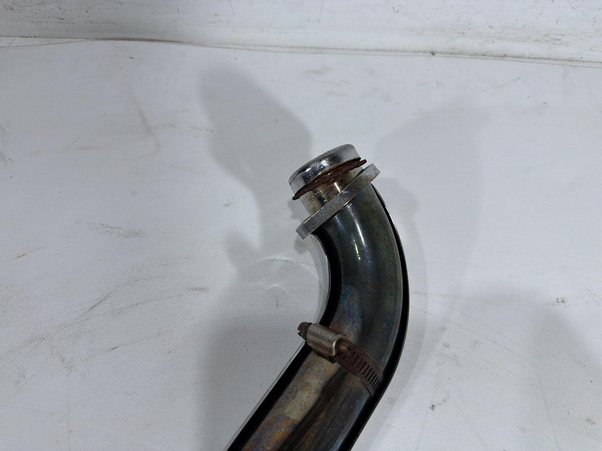 2001 Harley Softail Deuce FXSTD OEM Exhaust Header Pipes Vance & Hines