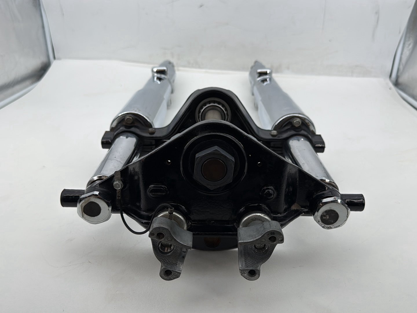 2013 Harley Street Glide Touring FLHX OEM Front Triple Tree Set & LH RH Fork Legs Sliders