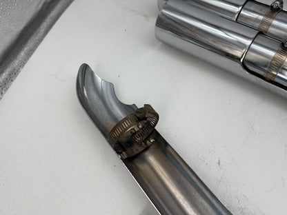 2008 Harley Softail Deluxe FLSTN OEM Exhaust Header Pipes Muffler
