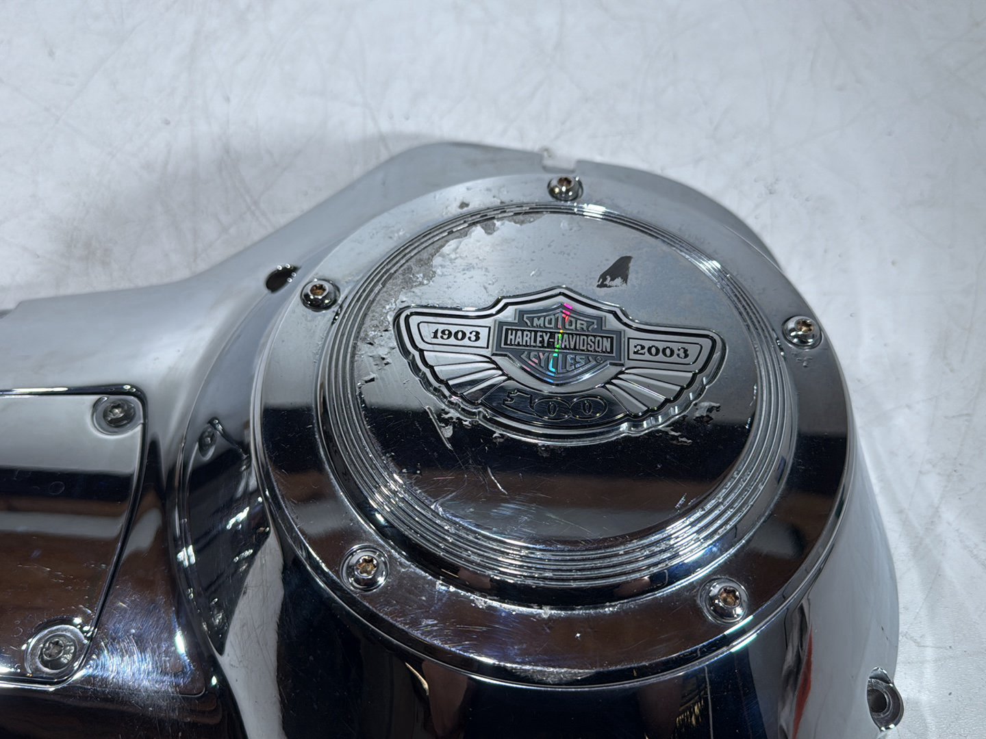 2003 Harley Road King Touring FLHRCI Classic OEM Outer Primary Clutch Cover