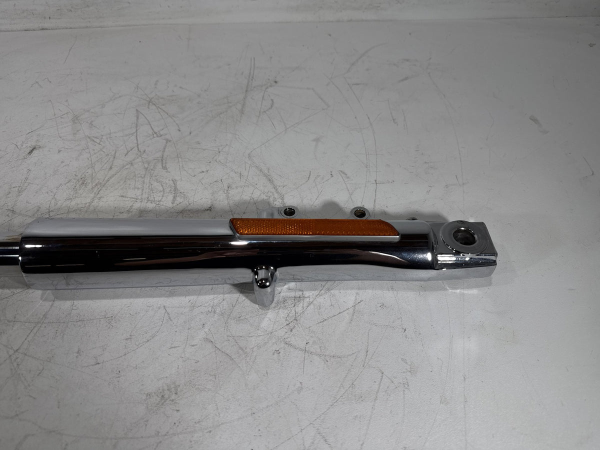 07 Harley Electra Glide Touring CVO Eagle OEM Front Left Fork 1 Slider Leg Tube