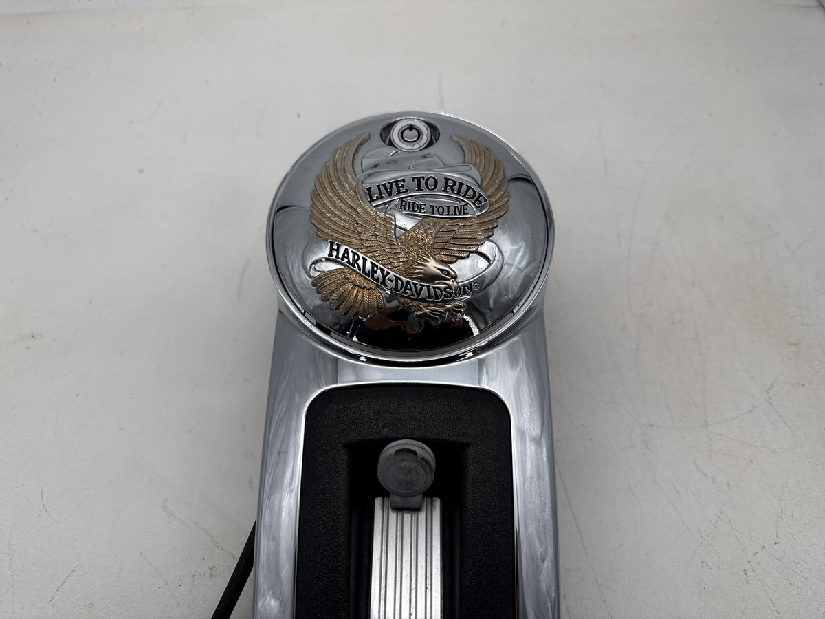 2009 Harley Electra Glide Touring Ultra OEM Fuel Gas Tank Dash Console NOKey