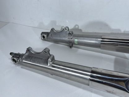 1998 Harley Road King Touring FLHRCI Classic OEM Front Triple Tree Set & LH RH Fork Legs Sliders