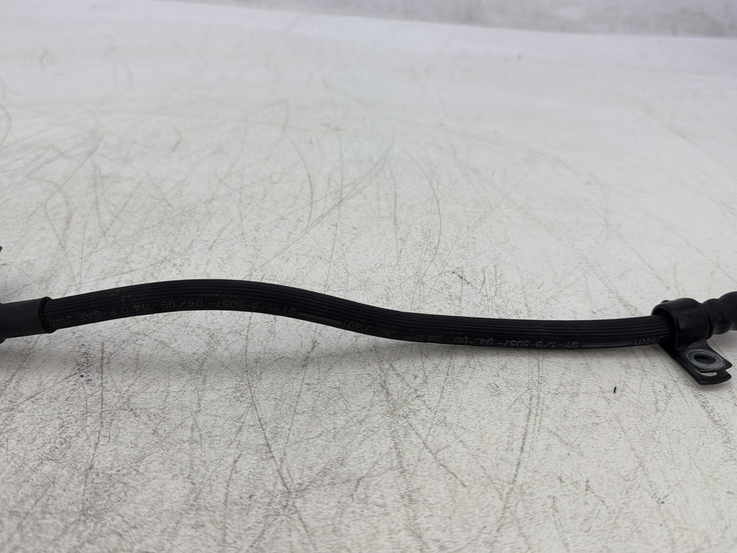 2004 Harley Dyna Super Glide FXDI OEM Rear Brake Hose Line Pipe
