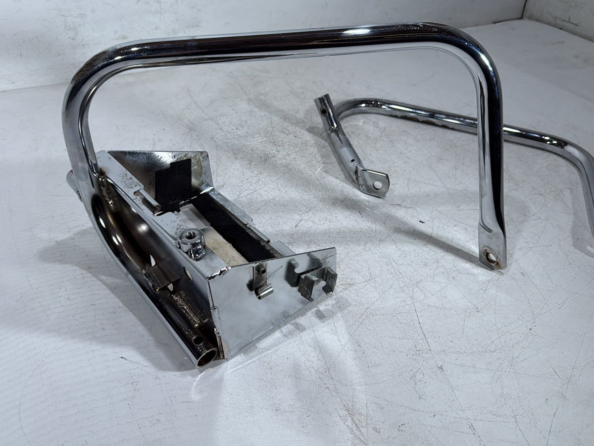 1992 Harley Electra Glide Touring OEM Rear Left Right Saddlebag Guard Rails Bar