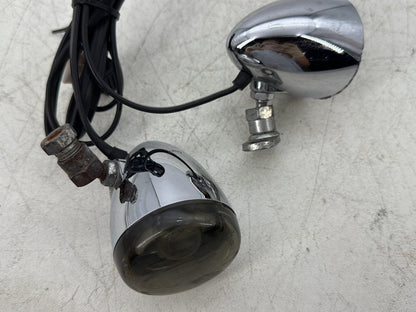2012 Harley Dyna Super Glide Custom FXDCI OEM Front Left Right Turn Signal Indicators
