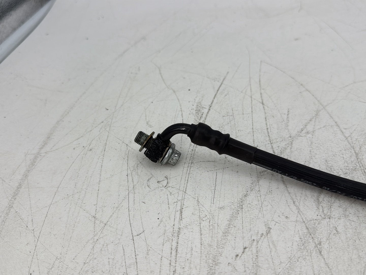 2007 Harley Electra Glide Touring Ultra FLHTCUI OEM Front Brake Hose Line Pipe