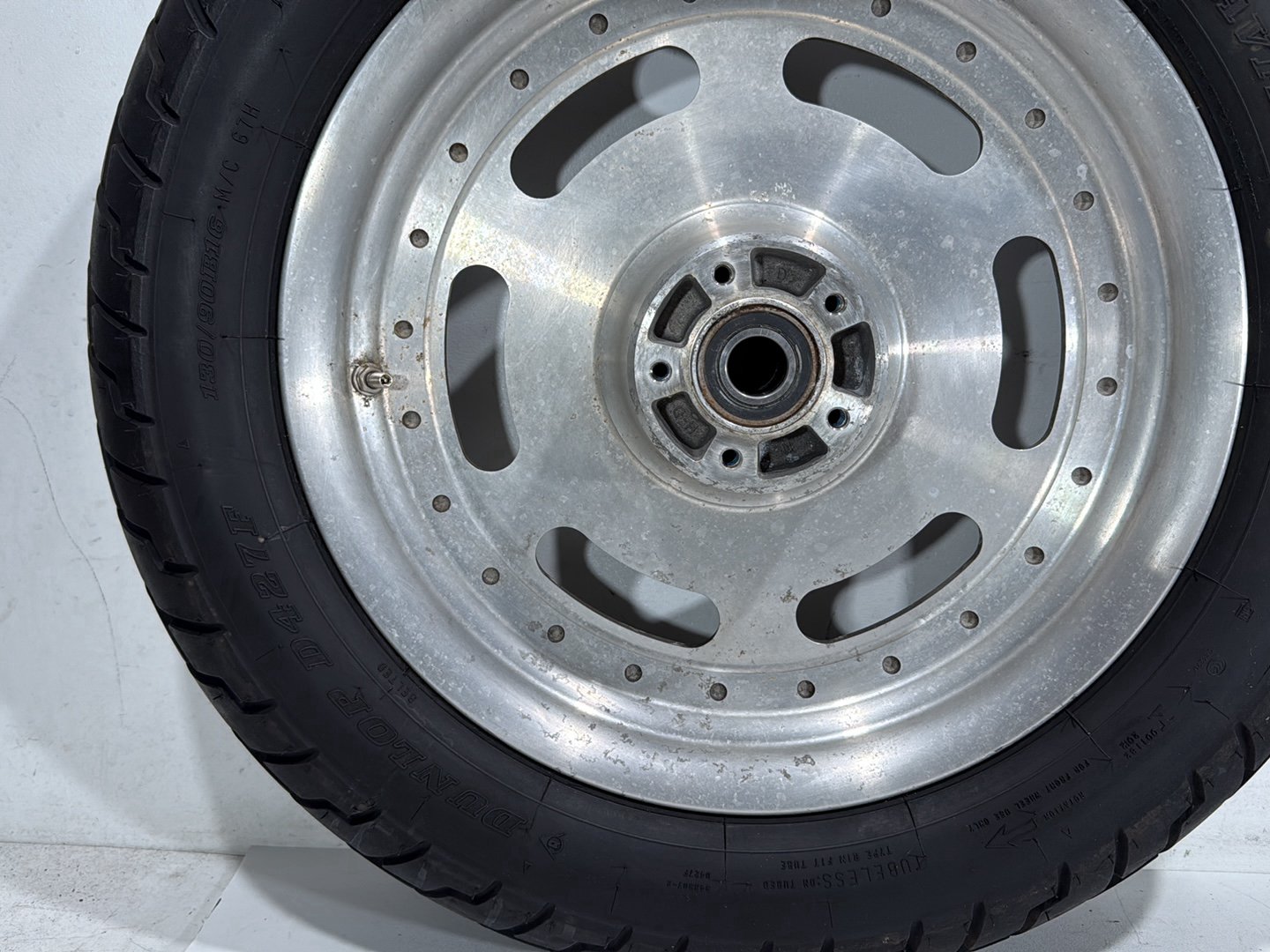 08 Harley Dyna Fat Bob OEM Front Rear Wheel Rim Tire 130/90B16 180/70B17 16" 17"