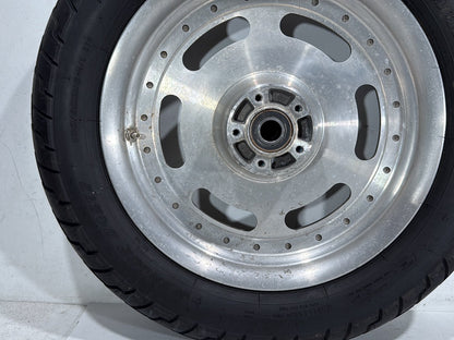 08 Harley Dyna Fat Bob OEM Front Rear Wheel Rim Tire 130/90B16 180/70B17 16" 17"