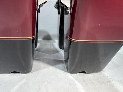1995 Harley Touring FLHTCI Electra Glide Classic OEM Left Right Saddlebags Luggage NOKey