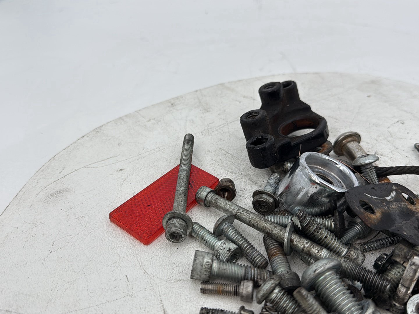 2009 Harley Sportster XL1200C 1200 Custom OEM Hardware Bolts Nuts & Brackets