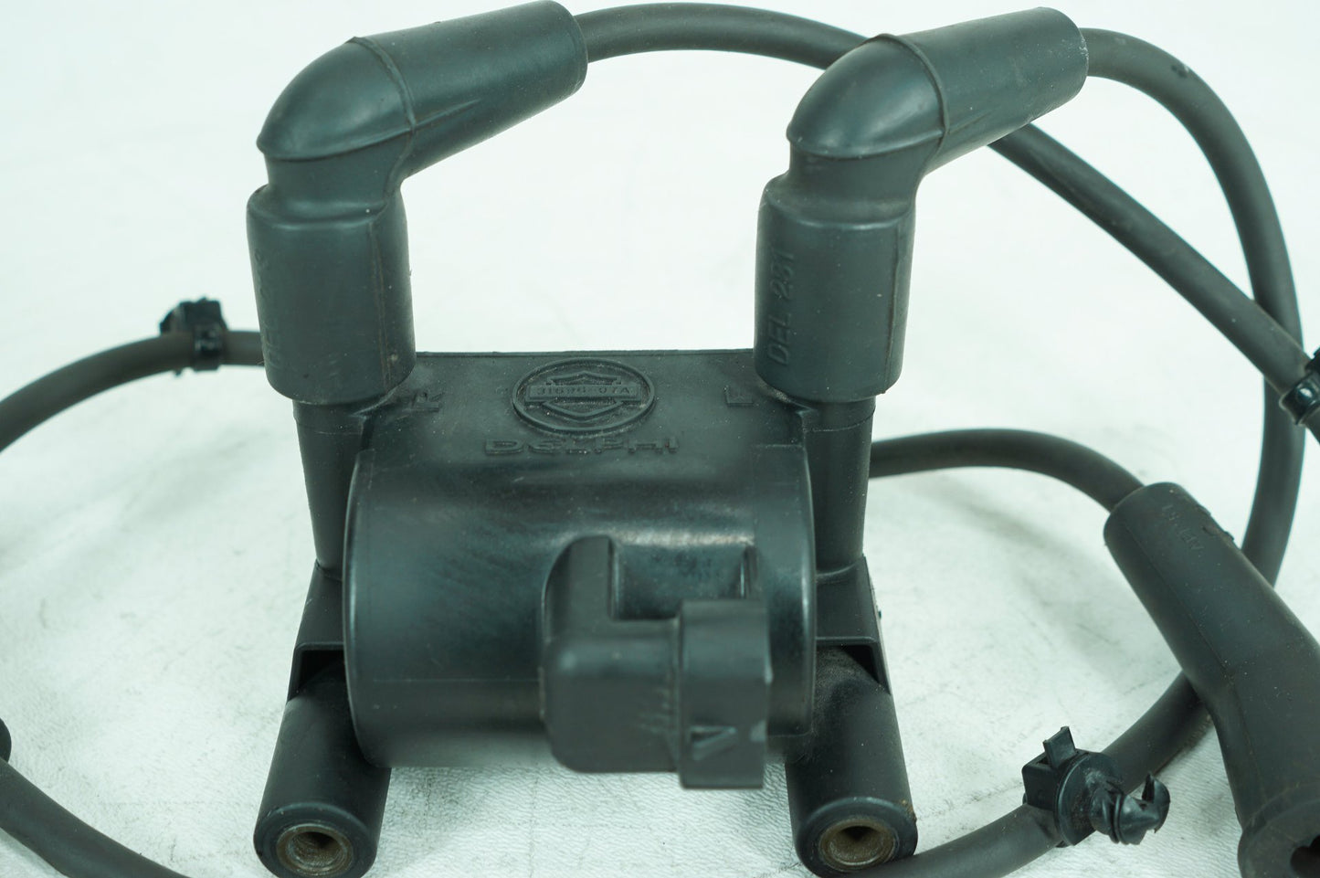 2007 - 2012 Harley-Davidson Touring Electra Glide Ultra Ignition Coil Spark Plugs Cable 31696-07A