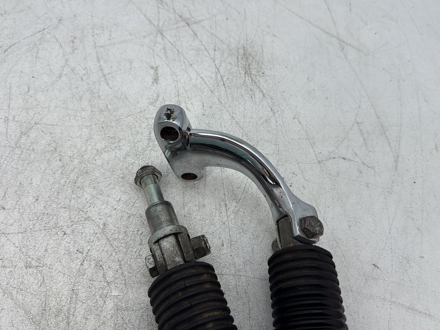 1997 Harley Sportster 1200 Custom XL1200C OEM Left & Right Step Foot Rest Pegs