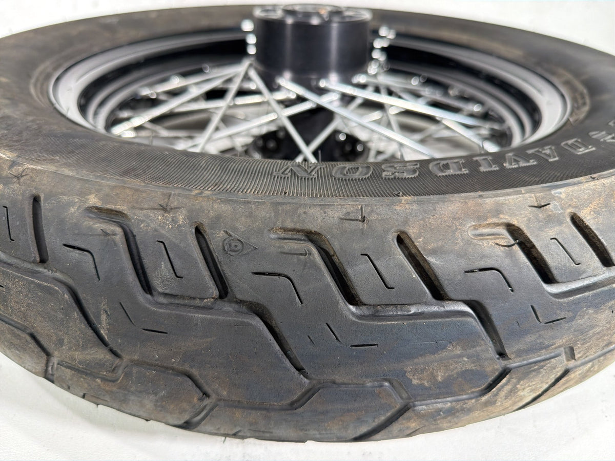 2014 Harley Softail Slim FLS OEM Rear Wheel Rim Tire Spoked 16"