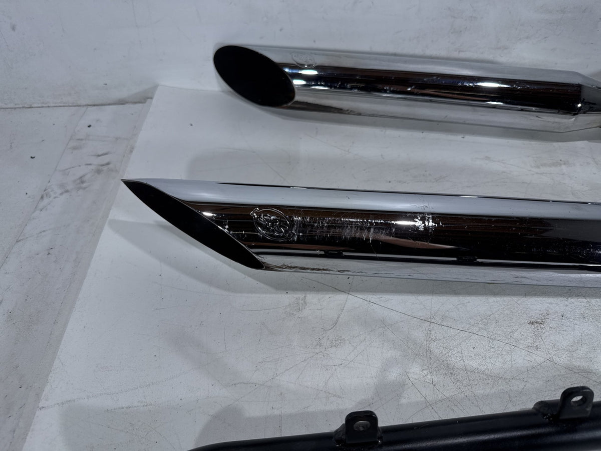 04 Harley Heritage Softail Classic FLSTCI Exhaust Header Pipes Muffler S & S