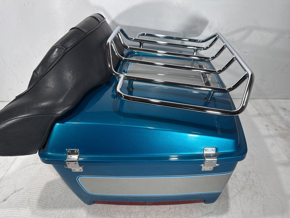 1995 Harley Electra Glide Touring FLHT OEM Pass Backrest Tour Pak Luggage NOKey