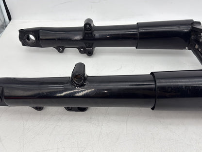 2015 Harley Touring FLHXS Street Glide OEM Front Triple Tree Set & LH RH Fork Legs Sliders