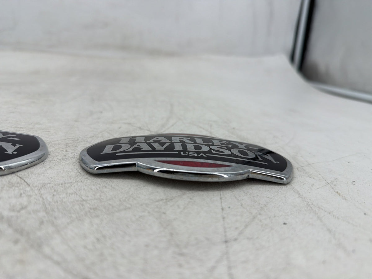 2013 Harley Electra Glide Touring FLHTCU OEM Fuel Tank Badges Trim Logo Sticker
