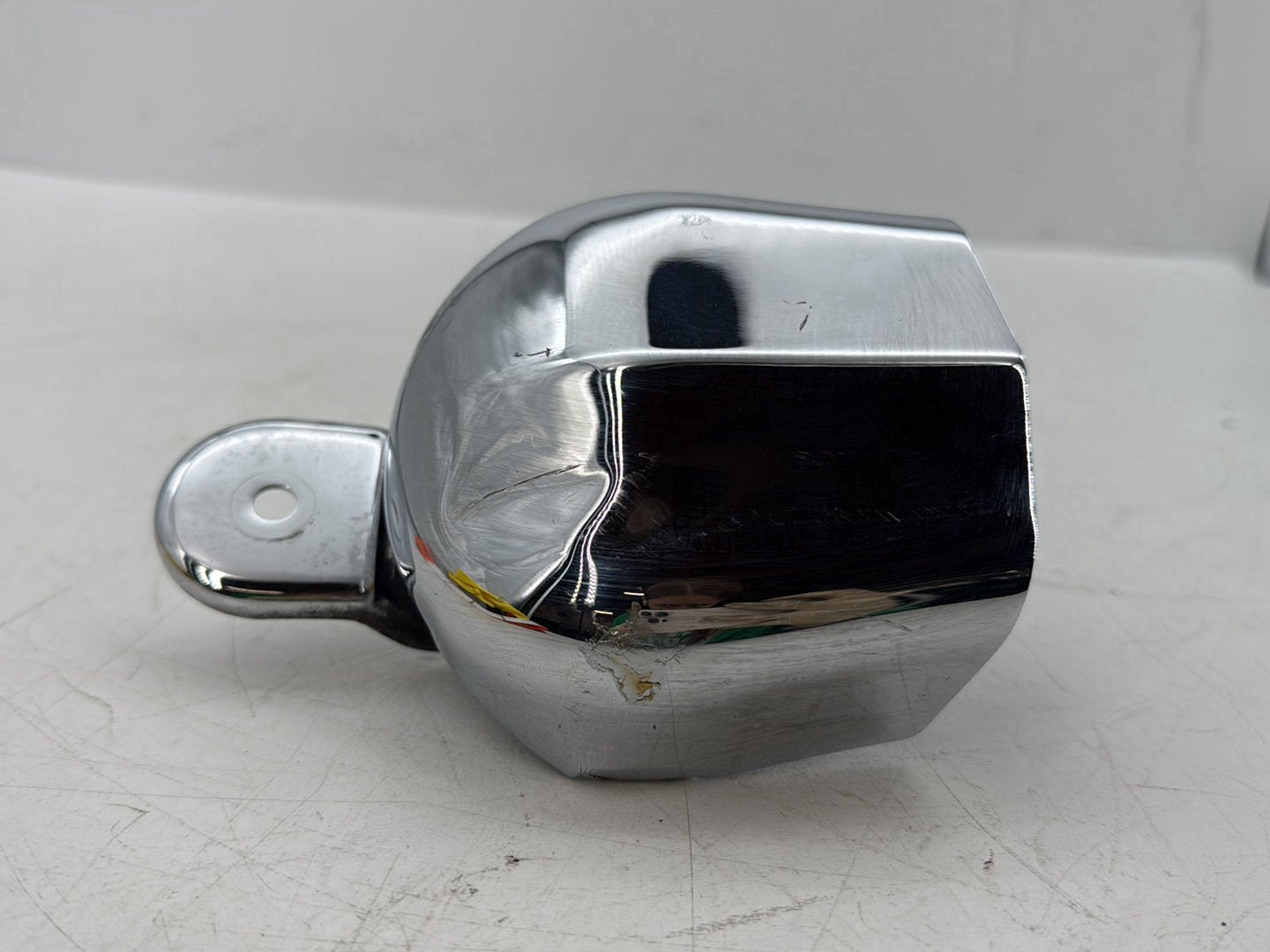 2005 Harley Touring FLHRCI Road King Classic OEM Horn Signal Klaxon Chrome Cover