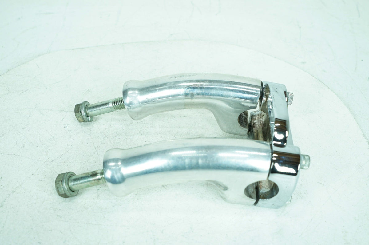2008 Harley Dyna FXDL Low Rider OEM Front Handlebar Riser Top Clamp Chrome