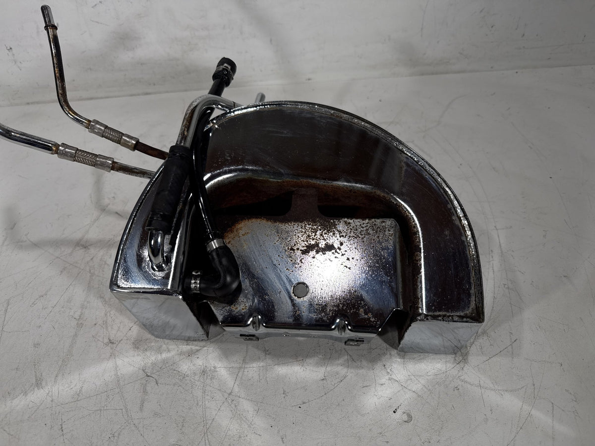 2002 Harley Heritage Softail FLSTC Oil Tank Reservoir Bottle Canister & Dipstick
