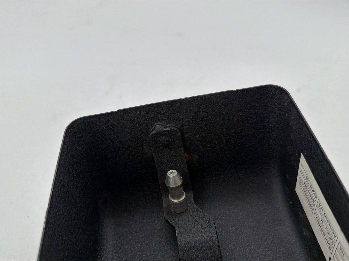 2008 Harley Dyna Fat Bob FXDF OEM Electrical Panel Holder Bracket Carrier Caddy