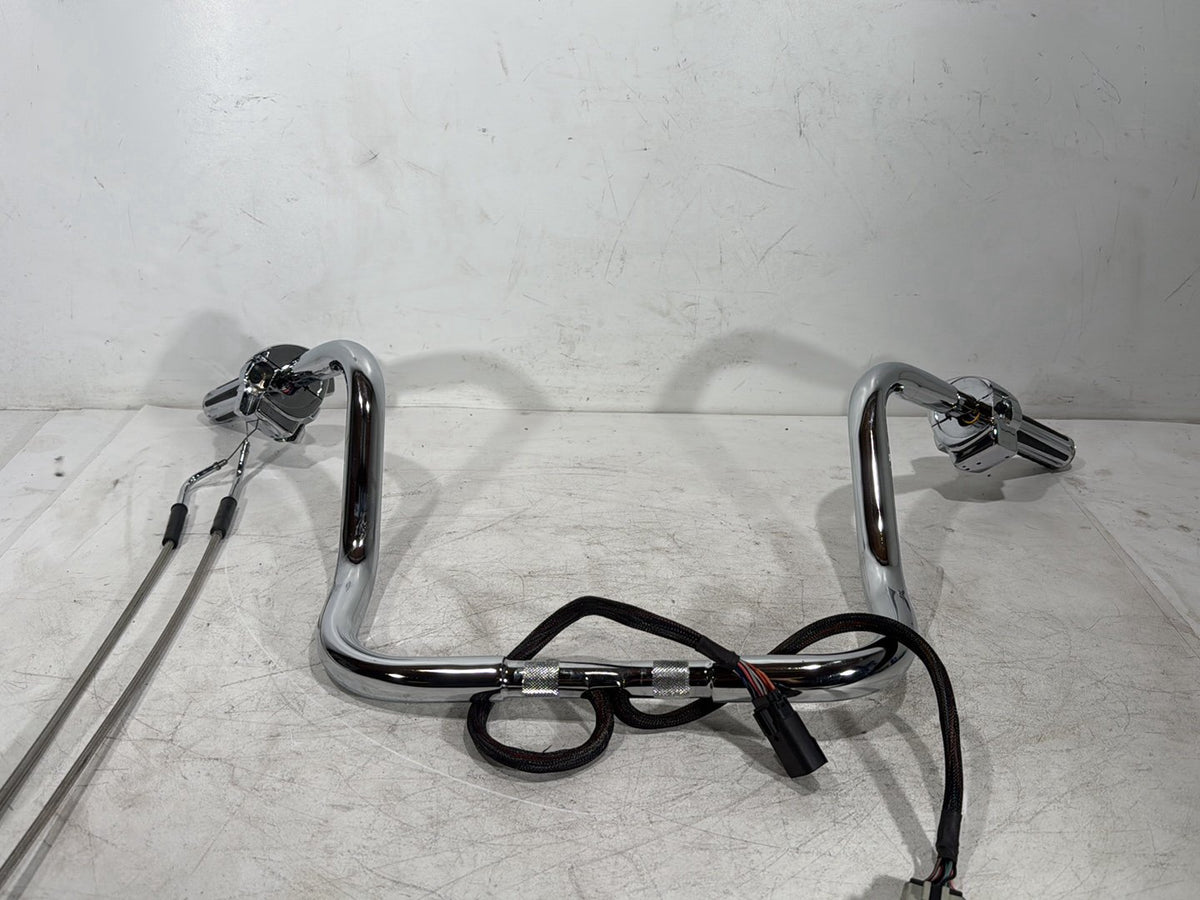 07 Harley Street Glide Touring FLHX OEM Handlebars Left Right Switches Controls