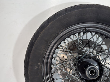 1986 - 1998 Harley-Davidson Softail Heritage Classic Front Wheel Rim Tire Spoked 43005-86C