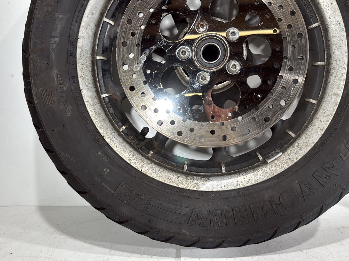 2006 Harley Electra Glide Touring Classic FLHTCI OEM Front & Rear Wheel Rim Tire