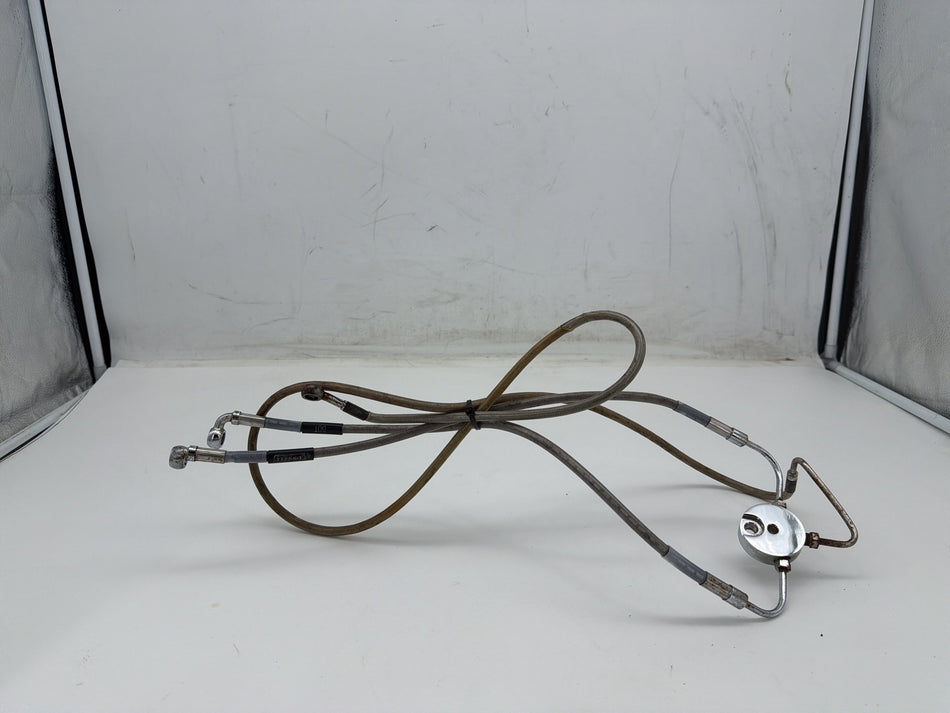 2006 Harley Electra Glide Touring Classic OEM Front Brake Hose Line Pipe