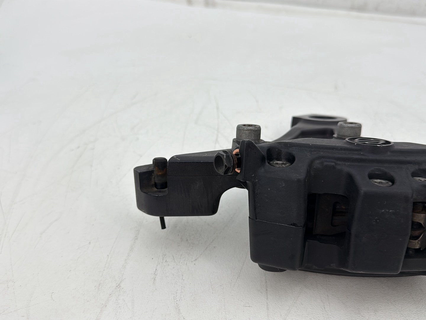 2011 Harley Electra Glide Ultra FLHTK OEM Rear Back Brake Caliper w/ Bracket