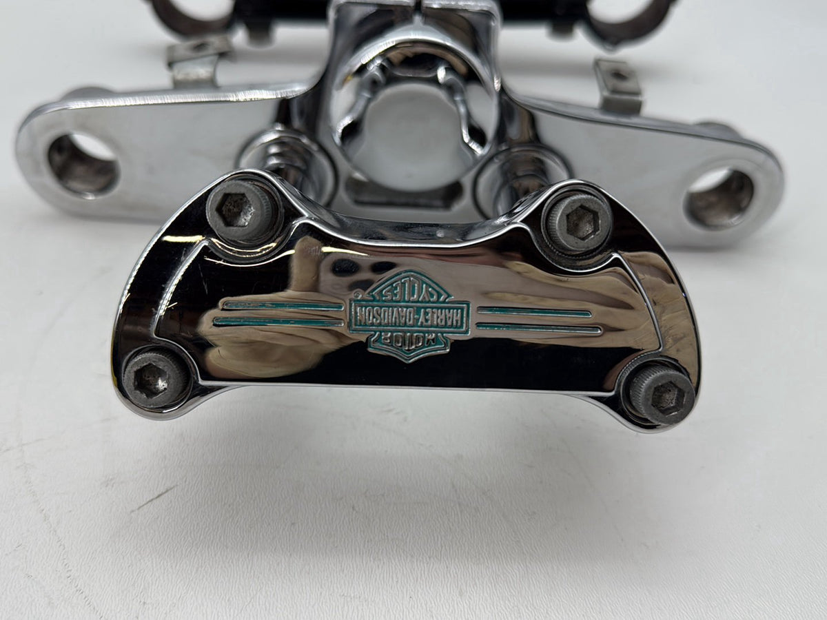 1991 Harley Heritage Softail Classic FLSTC Front Fork Triple Tree OEM Parts
