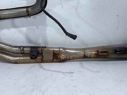 2009 Harley Dyna Street Bob Exhaust System Header Pipe Thunderheader 2 into 1