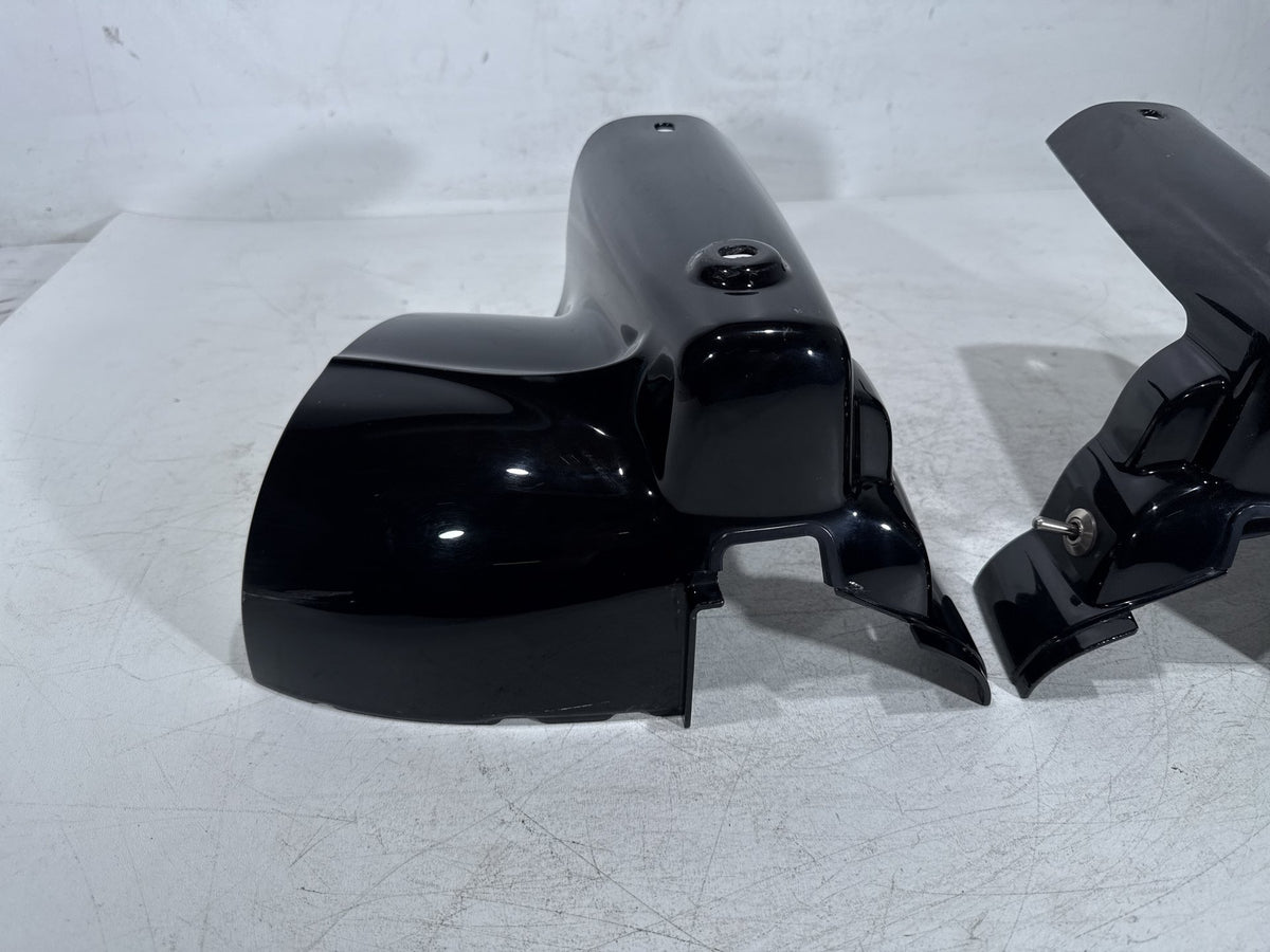 2010 Harley Road King Touring Police OEM Left & Right Headlamp Nacelle Covers