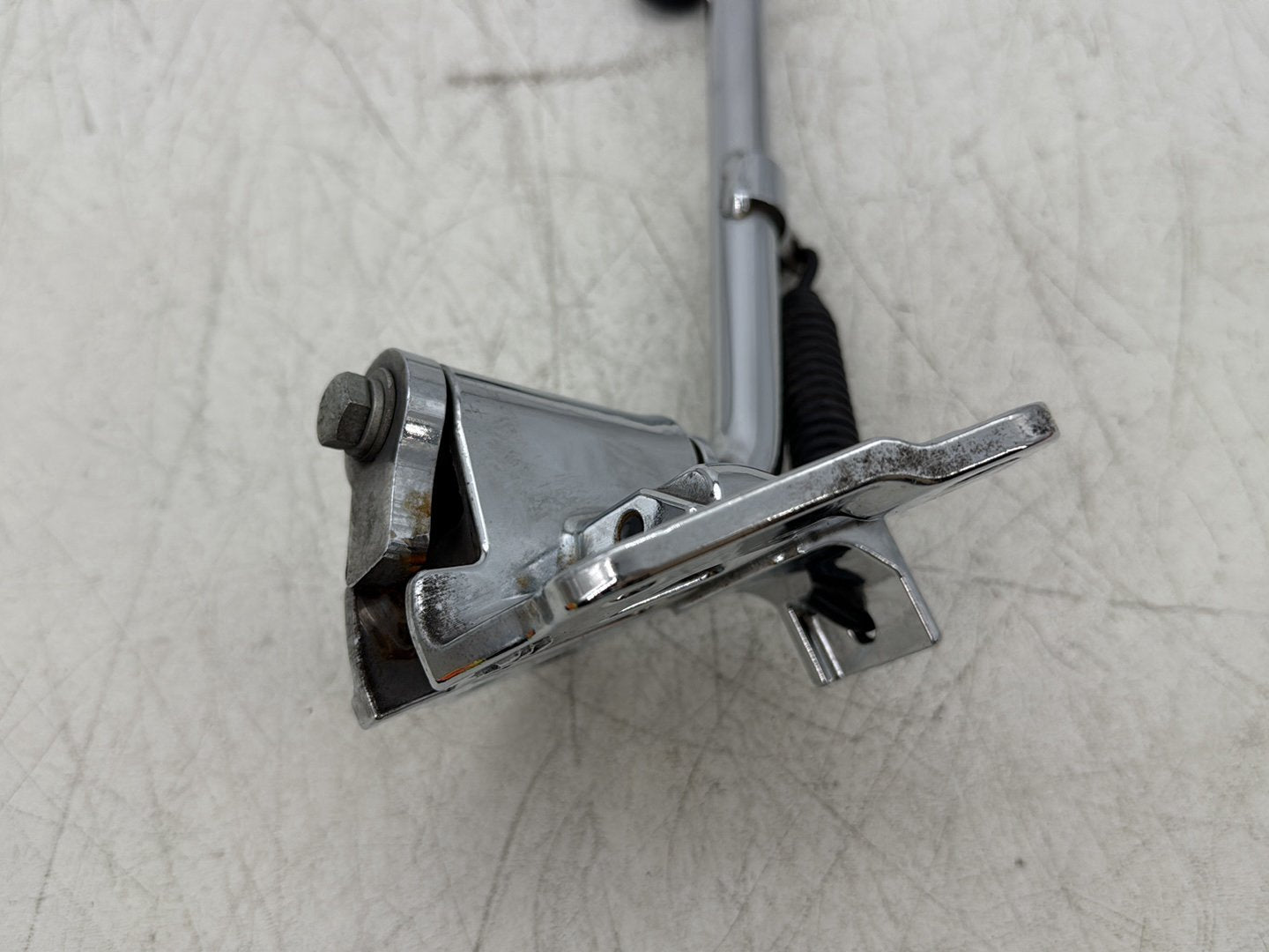 2012 Harley Street Glide Touring FLHX OEM Left Side Jiffy Kick Stand & Spring