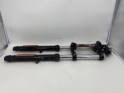 2004 - 2022 Harley-Davidson Sportster 1200 Nightster Front Triple Tree Set & LH RH Fork Legs Sliders 46758-07