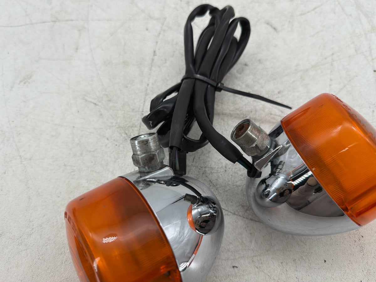 00 Harley Sportster 1200 Custom XL1200C Front Left Right Turn Signal Indicators