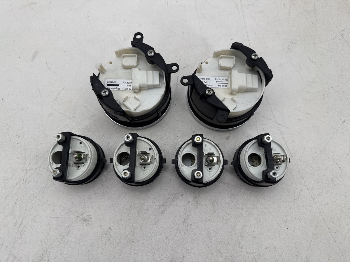 09 Harley Electra Glide Touring Ultra OEM Air Oil Volt Fuel Tacho Speedo Gauges