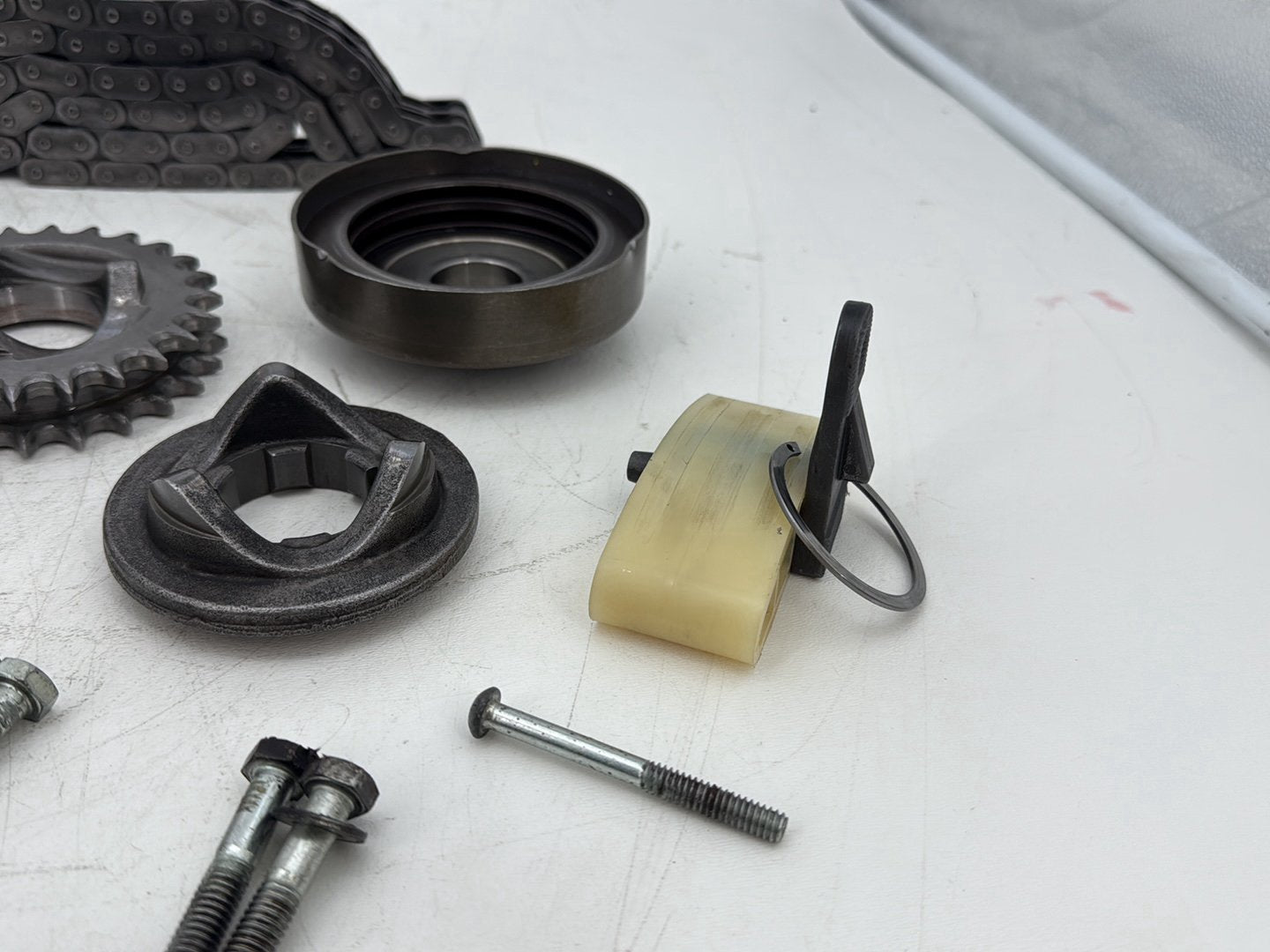 2005 Harley Dyna FXDWG Wide Glide OEM Clutch Basket Chain Tensioner Kit