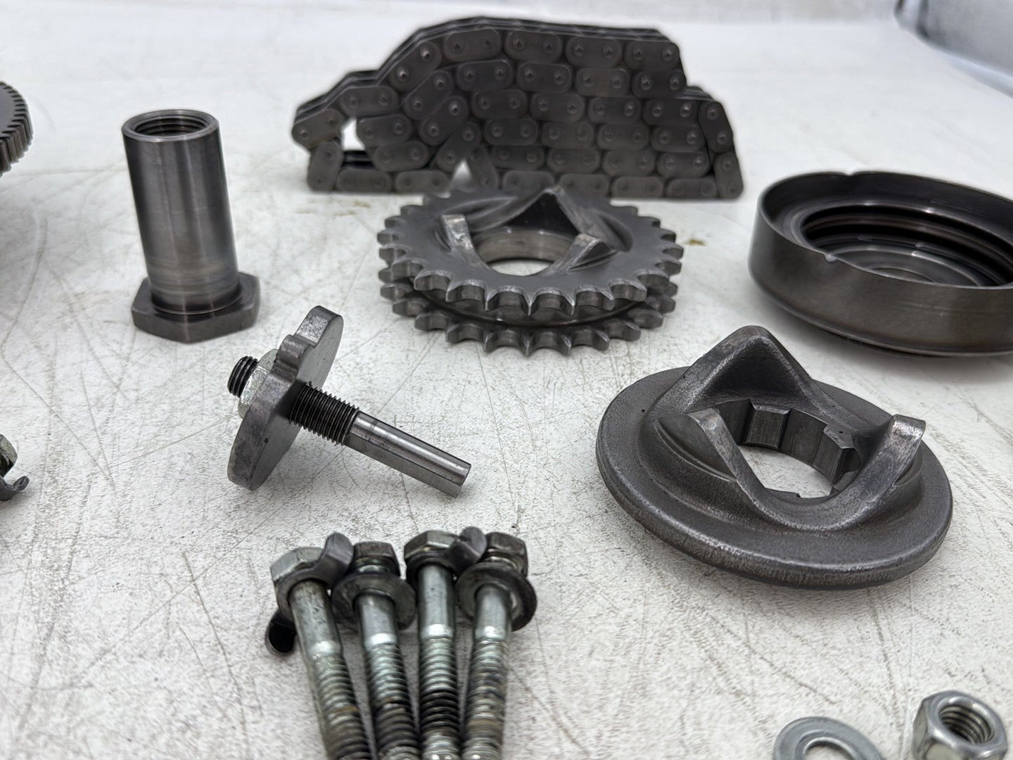 2004 Harley Road King Touring Custom FLHRSI OEM Clutch Basket Chain Tensioner Kit