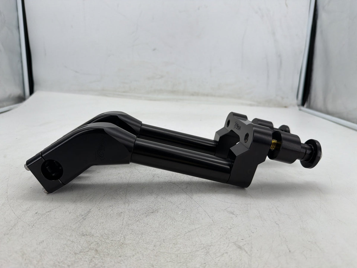 06 Harley Street Glide Touring Front Handlebar Riser Clamp Outlaw Cycle Products