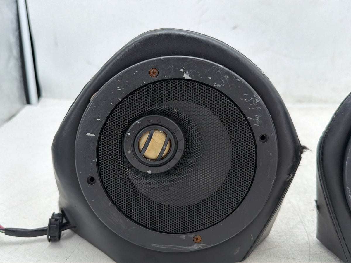 2013 Harley Electra Glide Touring CVO Eagle OEM Rear Left Right Audio Speakers