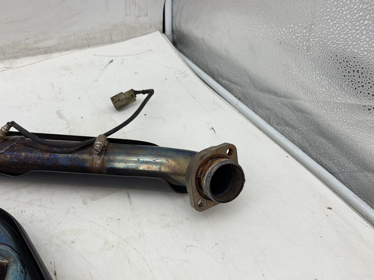 2012 Harley Dyna FXDF Fat Bob OEM Exhaust Header Pipes Vance & Hines