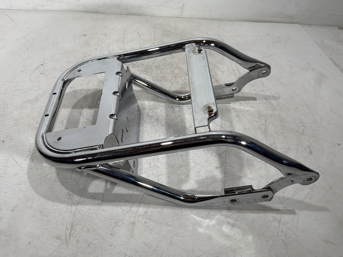 2012 Harley Electra Glide Touring Ultra OEM Rear Back Luggage Rack Storage Baggage Bar