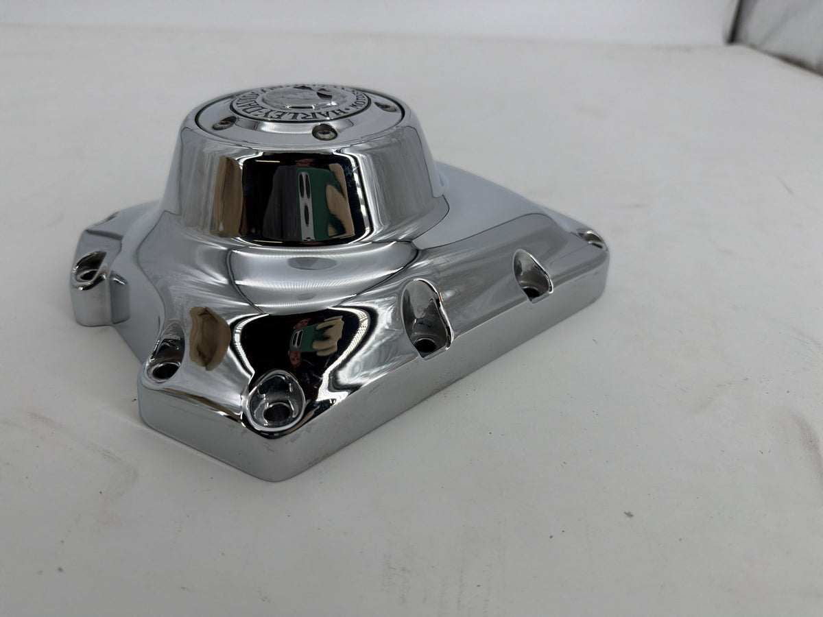 2016 Harley Touring FLHXS Street Glide OEM Engine Motor Timing Chain Cover SKULL